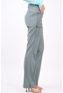 Pantaloni Dama Jjxx Jxdana Mynte Slim Aruba Blue Checks Black Window